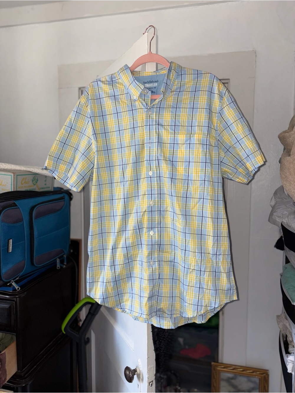 Saddlebred Traveler Adaptive Cool Short-Sleeve Button-Down
